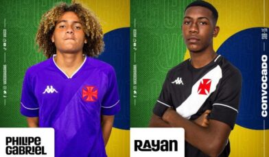 Phillipe Gabriel e Rayan são convocados para a Seleção Sub-17