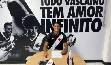 Vasco acerta a contratação do volante Kauã Moura para a equipe Sub-20