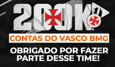 Vasco Bmg estreia Campeonato Brasileiro 2022 com mais de 200 mil clientes ativos
