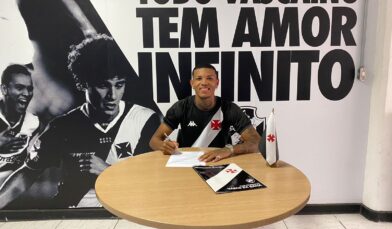 Vasco acerta a contratação do zagueiro Kaylan para a equipe Sub-20