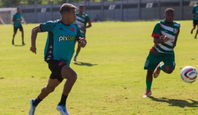 Em dia de reapresentação, Vasco goleia Porto Real (RJ) por 10 a 0 em jogo-treino