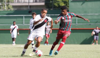 Sub-15 é superado pelo Fluminense na ida da final da Copa Rio