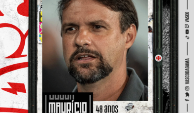 Maurício Souza é o novo treinador do Vasco da Gama
