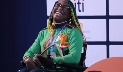 Lídia Cruz conquista o bronze no Mundial de Natação Paralímpica