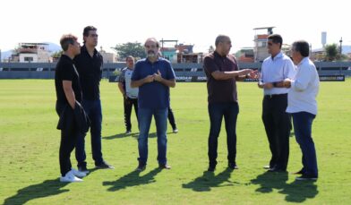777 Partners visita o CT Moacyr Barbosa para reunião com o futebol