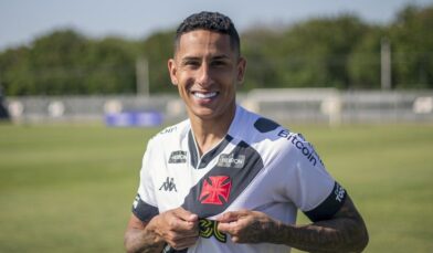 Bruno Tubarão festeja chegada ao Vasco e exalta sinergia entre time e torcida