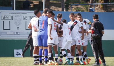 Sub-15 empata com o Botafogo fora de casa pelo Campeonato Carioca