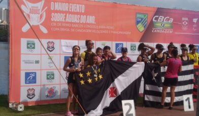 Vasco conquista duas medalhas no Brasileiro de Remo