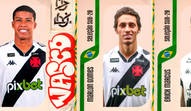 Andrey, Marlon Gomes e Erick Marcus são convocados para Seleção Brasileira Sub-20