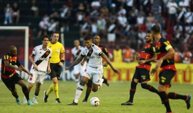 Vasco empata com o Sport Recife pelo Campeonato Brasileiro